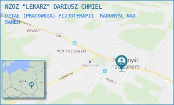 DZIAŁ (PRACOWNIA) FIZJOTERAPII - NZOZ "LEKARZ" DARIUSZ CHMIEL - LUBELSKA 2,  RADOMYŚL NAD SANEM