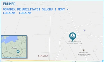 OŚRODEK REHABILITACJI SŁUCHU I MOWY - LUBZINA - EDUMED - 223,  LUBZINA