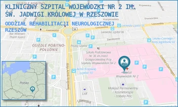 ODDZIAŁ REHABILITACJI NEUROLOGICZNEJ - KLINICZNY SZPITAL WOJEWÓDZKI NR 2 IM. ŚW. JADWIGI KRÓLOWEJ W RZESZOWIE - UL. LWOWSKA 60,  RZESZÓW