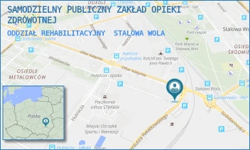 ODDZIAŁ REHABILITACYJNY - SAMODZIELNY PUBLICZNY ZAKŁAD OPIEKI ZDROWOTNEJ - UL. EUGENIUSZA KWIATKOWSKIEGO 2,  STALOWA WOLA