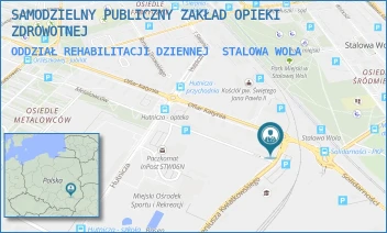 ODDZIAŁ REHABILITACJI DZIENNEJ - SAMODZIELNY PUBLICZNY ZAKŁAD OPIEKI ZDROWOTNEJ - UL. EUGENIUSZA KWIATKOWSKIEGO 2,  STALOWA WOLA