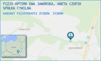 GABINET FIZJOTERAPII ŻYZNÓW - FIZJO-OPTIMO EWA JAWORSKA, ANETA CZOPIK SPÓŁKA CYWILNA - ŻYZNÓW 292D,  ŻYZNÓW