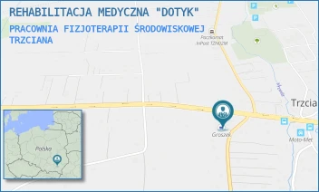 PRACOWNIA FIZJOTERAPII ŚRODOWISKOWEJ - REHABILITACJA MEDYCZNA "DOTYK" - TRZCIANA 353C,  TRZCIANA
