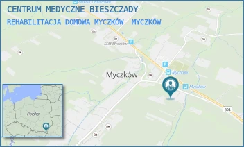 REHABILITACJA DOMOWA MYCZKÓW - CENTRUM MEDYCZNE BIESZCZADY - MYCZKÓW 51,  MYCZKÓW