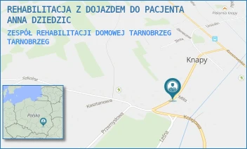 ZESPÓŁ REHABILITACJI DOMOWEJ TARNOBRZEG - REHABILITACJA Z DOJAZDEM DO PACJENTA ANNA DZIEDZIC - UL. MIŁA 702/1,  TARNOBRZEG