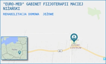 REHABILITACJA DOMOWA - "EURO-MED" GABINET FIZJOTERAPII MACIEJ NIŻAŃSKI - UL. JEŻOWE 135,  JEŻOWE