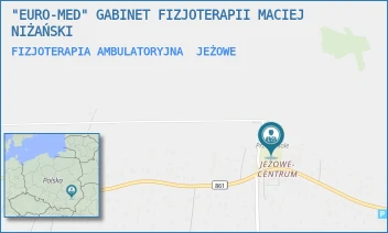 FIZJOTERAPIA AMBULATORYJNA - "EURO-MED" GABINET FIZJOTERAPII MACIEJ NIŻAŃSKI - UL. JEŻOWE 135,  JEŻOWE