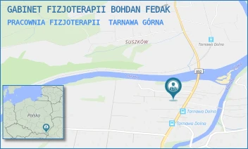 PRACOWNIA FIZJOTERAPII - GABINET FIZJOTERAPII BOHDAN FEDAK - UL. TARNAWA GÓRNA 80,  TARNAWA GÓRNA
