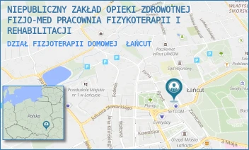 DZIAŁ FIZJOTERAPII DOMOWEJ - NIEPUBLICZNY ZAKŁAD OPIEKI ZDROWOTNEJ FIZJO-MED PRACOWNIA FIZYKOTERAPII I REHABILITACJI - UL. OTTONA Z PILCZY 4,  ŁAŃCUT