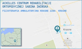 FIZJOTERAPIA AMBULATORYJNA KRASNE 228A - ACHILLES CENTRUM REHABILITACJI ORTOPEDYCZNEJ SABINA IWIŃSKA - KRASNE 228A,  KRASNE