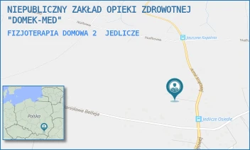 FIZJOTERAPIA DOMOWA 2 - NIEPUBLICZNY ZAKŁAD OPIEKI ZDROWOTNEJ "DOMEK-MED" - UL. ARMII KRAJOWEJ 53,  JEDLICZE