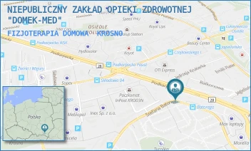 FIZJOTERAPIA DOMOWA - NIEPUBLICZNY ZAKŁAD OPIEKI ZDROWOTNEJ "DOMEK-MED" - UL. STEFANA BATOREGO 2D,  KROSNO