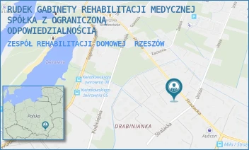 ZESPÓŁ REHABILITACJI DOMOWEJ - RUDEK GABINETY REHABILITACJI MEDYCZNEJ SPÓŁKA Z OGRANICZONĄ ODPOWIEDZIALNOŚCIĄ - UL. STRAŻACKA 12 E,  RZESZÓW