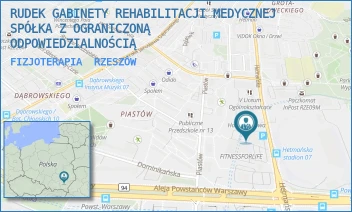 FIZJOTERAPIA - RUDEK GABINETY REHABILITACJI MEDYCZNEJ SPÓŁKA Z OGRANICZONĄ ODPOWIEDZIALNOŚCIĄ - UL. HETMAŃSKA 40A,  RZESZÓW