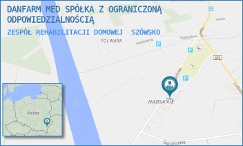 ZESPÓŁ REHABILITACJI DOMOWEJ - DANFARM MED SPÓŁKA Z OGRANICZONĄ ODPOWIEDZIALNOŚCIĄ - UL. SPORTOWA 7,  SZÓWSKO