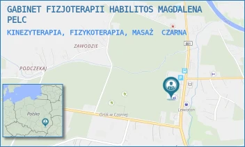 KINEZYTERAPIA, FIZYKOTERAPIA, MASAŻ - GABINET FIZJOTERAPII HABILITOS MAGDALENA PELC - CZARNA 262,  CZARNA