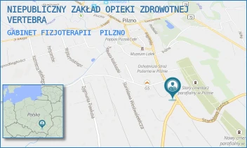 GABINET FIZJOTERAPII - NIEPUBLICZNY ZAKŁAD OPIEKI ZDROWOTNEJ VERTEBRA - WĘGIERSKA 53,  PILZNO