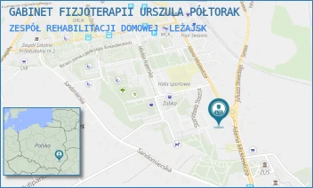 ZESPÓŁ REHABILITACJI DOMOWEJ - GABINET FIZJOTERAPII URSZULA PÓŁTORAK - UL. ADAMA MICKIEWICZA 39A,  LEŻAJSK