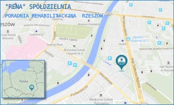 PORADNIA REHABILITACYJNA - "RENA" SPÓŁDZIELNIA - AL. TADEUSZA REJTANA 10,  RZESZÓW