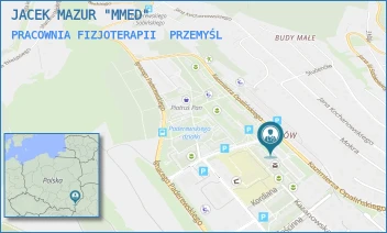 PRACOWNIA FIZJOTERAPII - JACEK MAZUR "MMED" - UL. KAZIMIERZA OPALIŃSKIEGO 13,  PRZEMYŚL