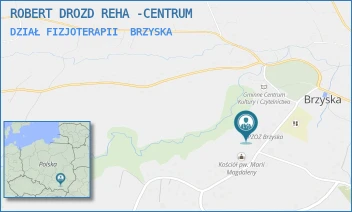 DZIAŁ FIZJOTERAPII - ROBERT DROZD REHA -CENTRUM - UL. BRZYSKA 397,  BRZYSKA
