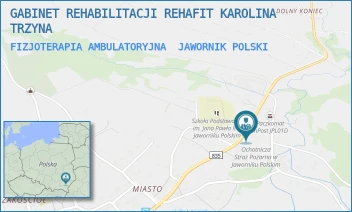 FIZJOTERAPIA AMBULATORYJNA - GABINET REHABILITACJI REHAFIT KAROLINA TRZYNA - JAWORNIK POLSKI 332,  JAWORNIK POLSKI