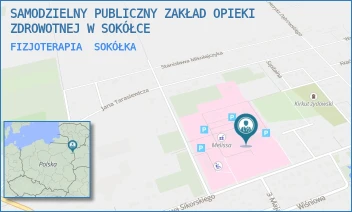 FIZJOTERAPIA - SAMODZIELNY PUBLICZNY ZAKŁAD OPIEKI ZDROWOTNEJ W SOKÓŁCE - GEN. WŁADYSŁAWA SIKORSKIEGO 40,  SOKÓŁKA