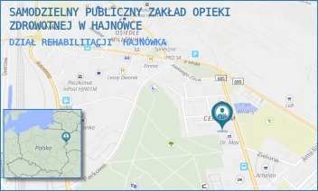 DZIAŁ REHABILITACJI - SAMODZIELNY PUBLICZNY ZAKŁAD OPIEKI ZDROWOTNEJ W HAJNÓWCE - PIŁSUDSKIEGO 10,  HAJNÓWKA