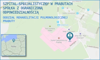 ODDZIAŁ REHABILITACJI PULMONOLOGICZNEJ - SZPITAL SPECJALISTYCZNY W PRABUTACH SPÓŁKA Z OGRANICZONĄ ODPOWIEDZIALNOŚCIĄ - UL. KURACYJNA 30,  PRABUTY