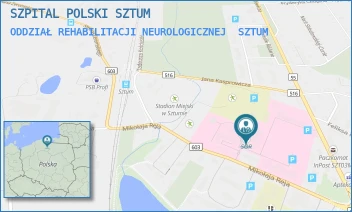 ODDZIAŁ REHABILITACJI NEUROLOGICZNEJ - SZPITAL POLSKI SZTUM - UL. REJA 12,  SZTUM