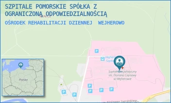 OŚRODEK REHABILITACJI DZIENNEJ - SZPITALE POMORSKIE SPÓŁKA Z OGRANICZONĄ ODPOWIEDZIALNOŚCIĄ - UL. DR. ALOJZEGO JAGALSKIEGO 10,  WEJHEROWO