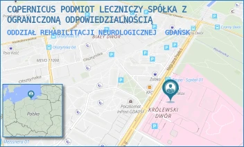 ODDZIAŁ REHABILITACJI NEUROLOGICZNEJ - COPERNICUS PODMIOT LECZNICZY SPÓŁKA Z OGRANICZONĄ ODPOWIEDZIALNOŚCIĄ - ALEJA JANA PAWŁA II 50,  GDAŃSK