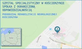 PODODDZIAŁ REHABILITACJI NEUROLOGICZNEJ - SZPITAL SPECJALISTYCZNY W KOŚCIERZYNIE SPÓŁKA Z OGRANICZONĄ ODPOWIEDZIALNOŚCIĄ - UL. A. PIECHOWSKIEGO 36,  KOŚCIERZYNA