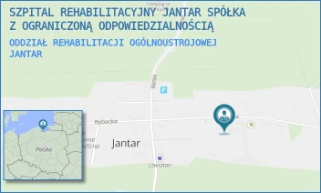 ODDZIAŁ REHABILITACJI OGÓLNOUSTROJOWEJ - SZPITAL REHABILITACYJNY JANTAR SPÓŁKA Z OGRANICZONĄ ODPOWIEDZIALNOŚCIĄ - UL. RYBACKA 15,  JANTAR
