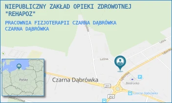 PRACOWNIA FIZJOTERAPII CZARNA DĄBRÓWKA - NIEPUBLICZNY ZAKŁAD OPIEKI ZDROWOTNEJ "REHAPOZ" - LĘBORSKA 9,  CZARNA DĄBRÓWKA