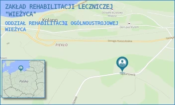 ODDZIAŁ REHABILITACJI OGÓLNOUSTROJOWEJ - ZAKŁAD REHABILITACJI LECZNICZEJ "WIEŻYCA" - WIEŻYCA 29,  WIEŻYCA