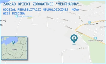 ODDZIAŁ REHABILITACJI NEUROLOGICZNEJ - ZAKŁAD OPIEKI ZDROWOTNEJ "MEDPHARMA" - UL. LEŚNA 1A,  NOWA WIEŚ RZECZNA