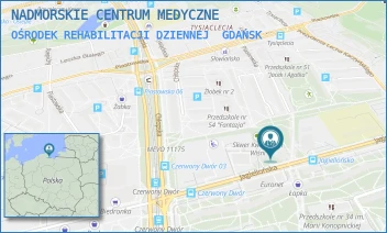 OŚRODEK REHABILITACJI DZIENNEJ - NADMORSKIE CENTRUM MEDYCZNE SPÓŁKA Z OGRANICZONĄ ODPOWIEDZIALNOŚCIĄ - UL. JAGIELLOŃSKA 7,  GDAŃSK