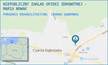 PORADNIA REHABILITACYJNA - NIEPUBLICZNY ZAKŁAD OPIEKI ZDROWOTNEJ - MARIA NOWAK - LĘBORSKA 9,  CZARNA DĄBRÓWKA