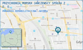 PORADNIA REHABILITACYJNA - PRZYCHODNIA MORSKA JANCZEWSCY SPÓŁKA Z O. O. - UL. ARMII KRAJOWEJ 29-35,  GDYNIA