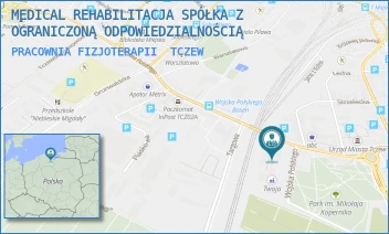 PRACOWNIA FIZJOTERAPII - MEDICAL REHABILITACJA SPÓŁKA Z OGRANICZONĄ ODPOWIEDZIALNOŚCIĄ - UL. WOJSKA POLSKIEGO 5,  TCZEW