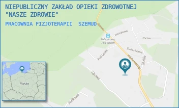 PRACOWNIA FIZJOTERAPII - NIEPUBLICZNY ZAKŁAD OPIEKI ZDROWOTNEJ "NASZE ZDROWIE" - UL. WEJHEROWSKA 19,  SZEMUD