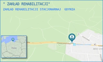 ZAKŁAD REHABILITACJI STACJONARNAJ - " ZAKŁAD REHABILITACJI" - UL. CHWARZNIEŃSKA 136/138,  GDYNIA