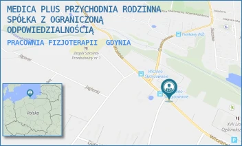 PRACOWNIA FIZJOTERAPII - MEDICA PLUS PRZYCHODNIA RODZINNA SPÓŁKA Z OGRANICZONĄ ODPOWIEDZIALNOŚCIĄ - UL. WICZLIŃSKA 54,  GDYNIA