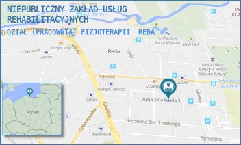 DZIAŁ (PRACOWNIA) FIZJOTERAPII - NIEPUBLICZNY ZAKŁAD USŁUG REHABILITACYJNYCH - AL. JANA PAWŁA II 4,  REDA