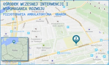 FIZJOTERAPIA AMBULATORYJNA - OŚRODEK WCZESNEJ INTERWENCJI I WSPOMAGANIA ROZWOJU - UL. JAGIELLOŃSKA 11,  GDAŃSK