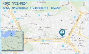 DZIAŁ (PRACOWNIA) FIZJOTERAPII - NZOZ "FIZ-MED" - UL. JAŚKOWA DOLINA 105,  GDAŃSK