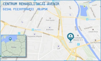DZIAŁ FIZJOTERAPII - AVENIR SPÓŁKA Z OGRANICZONĄ ODPOWIEDZIALNOŚCIĄ - UL. JANA KILIŃSKIEGO 47A,  SŁUPSK