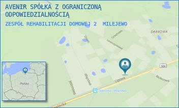 ZESPÓŁ REHABILITACJI DOMOWEJ 2 - AVENIR SPÓŁKA Z OGRANICZONĄ ODPOWIEDZIALNOŚCIĄ - LIPOWA 4,  MILEJEWO