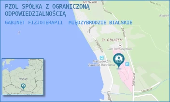 GABINET FIZJOTERAPII - PZOL SPÓŁKA Z OGRANICZONĄ ODPOWIEDZIALNOŚCIĄ - UL. GRANICZNA 7,  MIĘDZYBRODZIE BIALSKIE